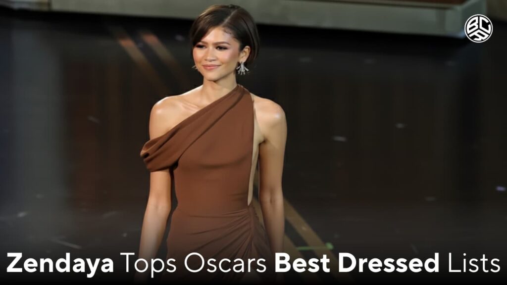 Zendaya Tops Oscars Best Dressed Lists