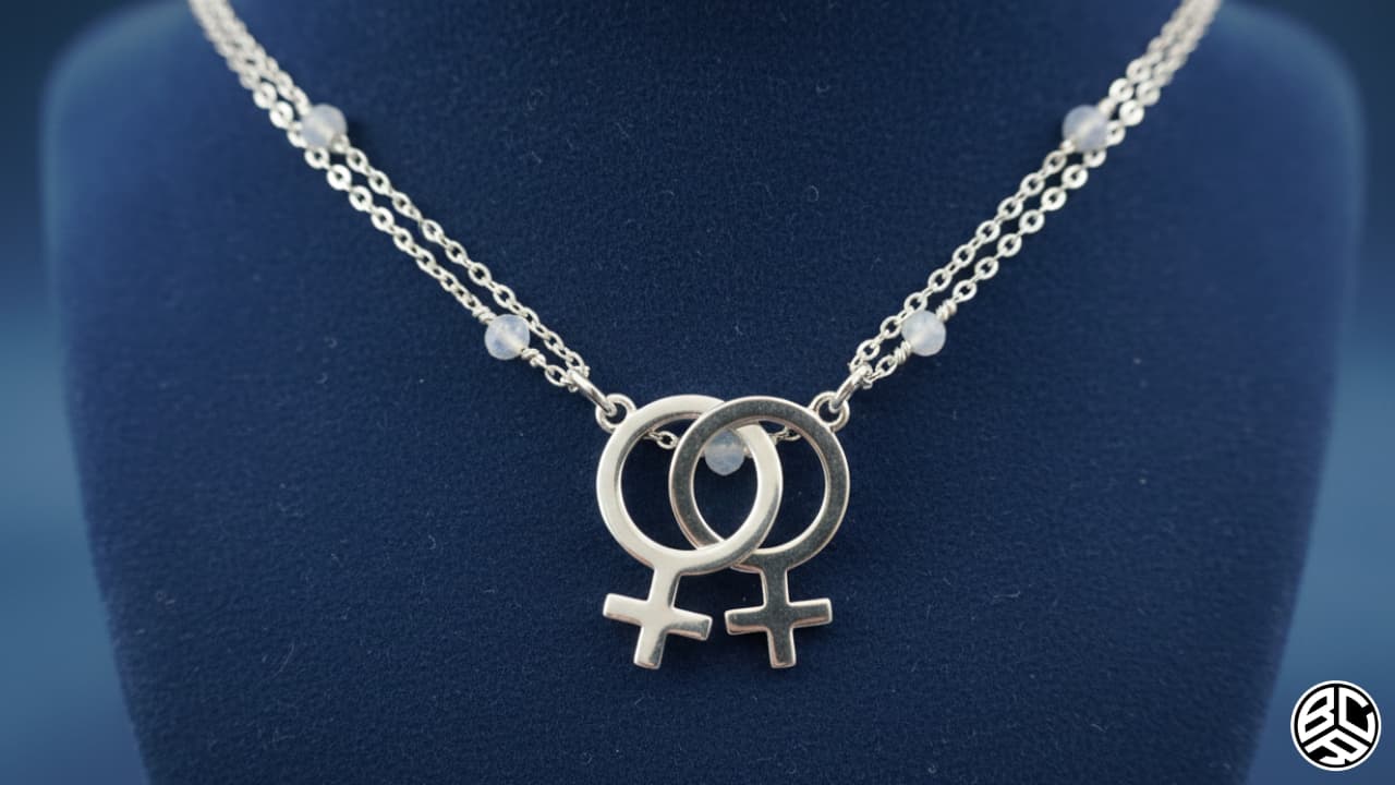 double venus necklace