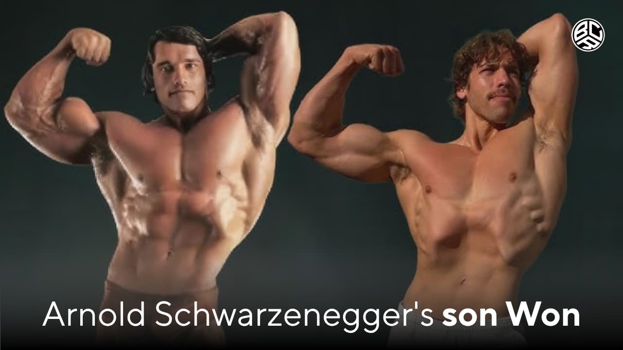 Arnold Schwarzenegger's son wins a bodybuilding competition