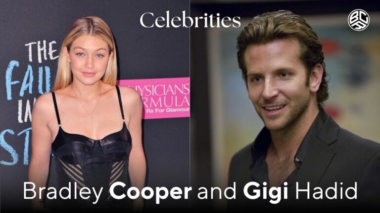 Bradley Cooper and Gigi Hadid