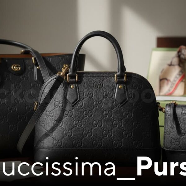 Guccissima Purse: A Timeless Icon of Luxury Leather Design
