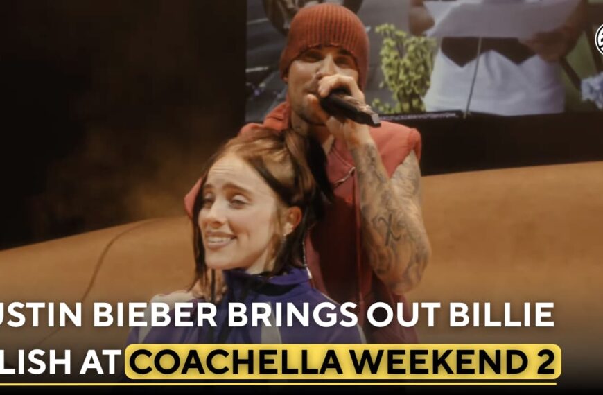 Justin Bieber Brings Out Billie Eilish at Coachella Weekend 2