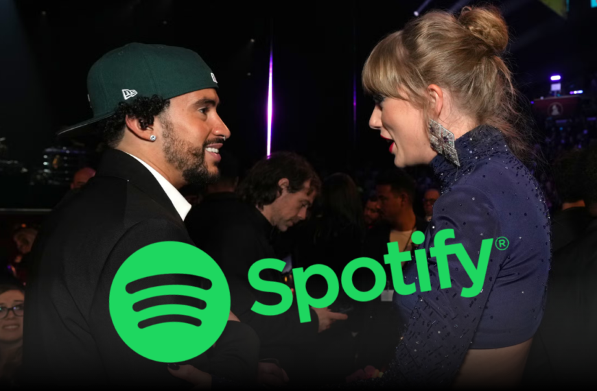 Taylor Swift and Bad Bunny Make History on Spotify