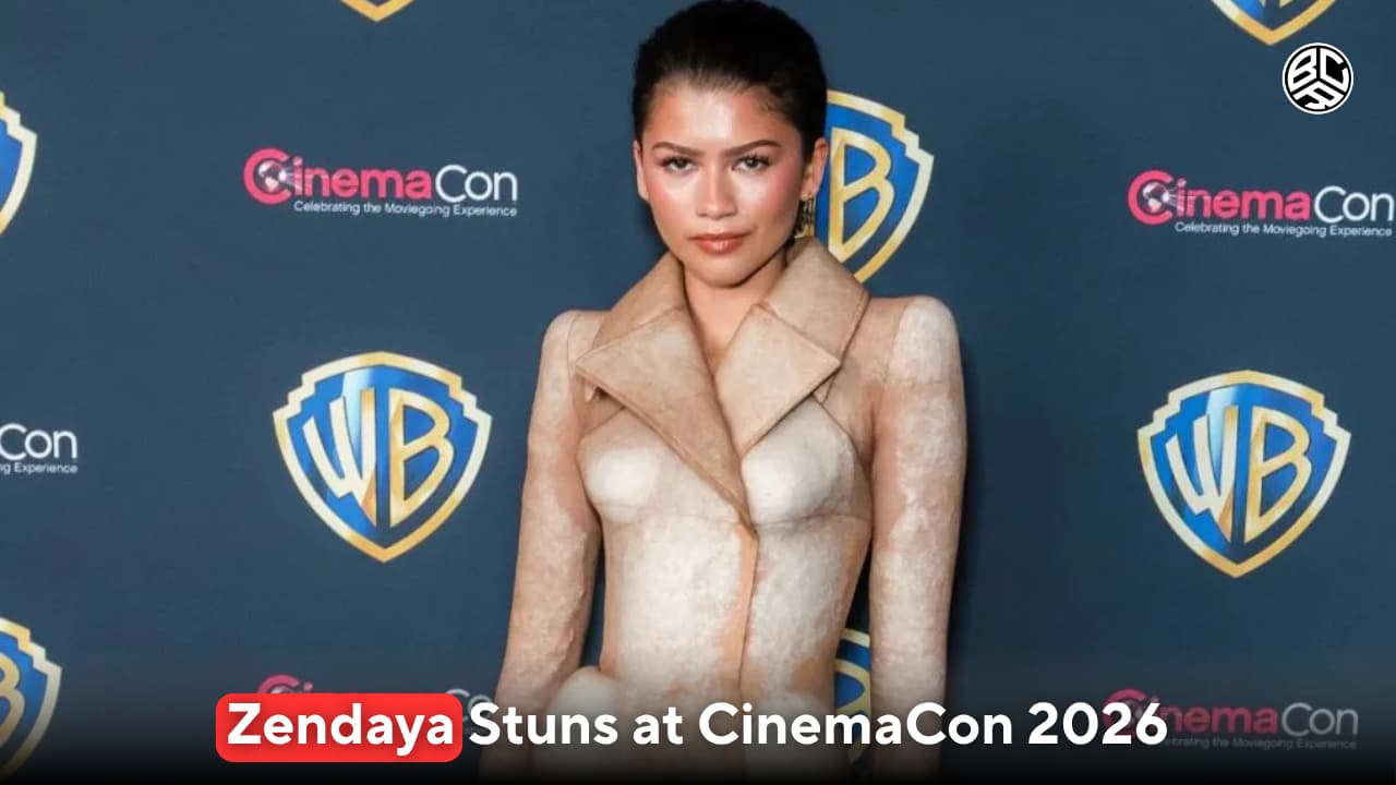Zendaya Stuns at CinemaCon 2026 with 'Dune'-Inspired Look