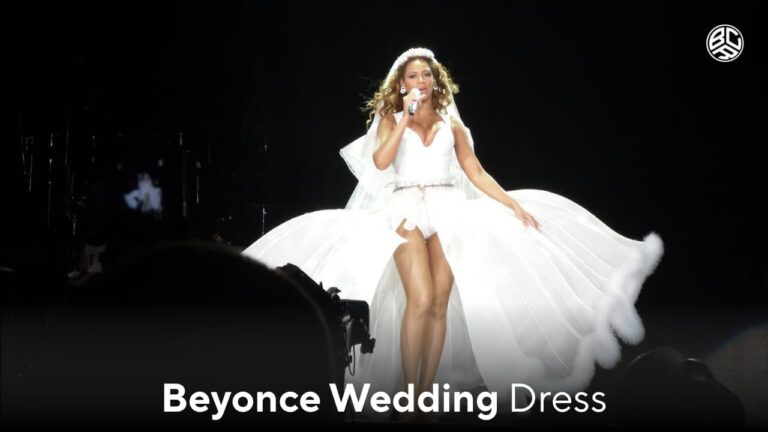 beyonce wedding dress