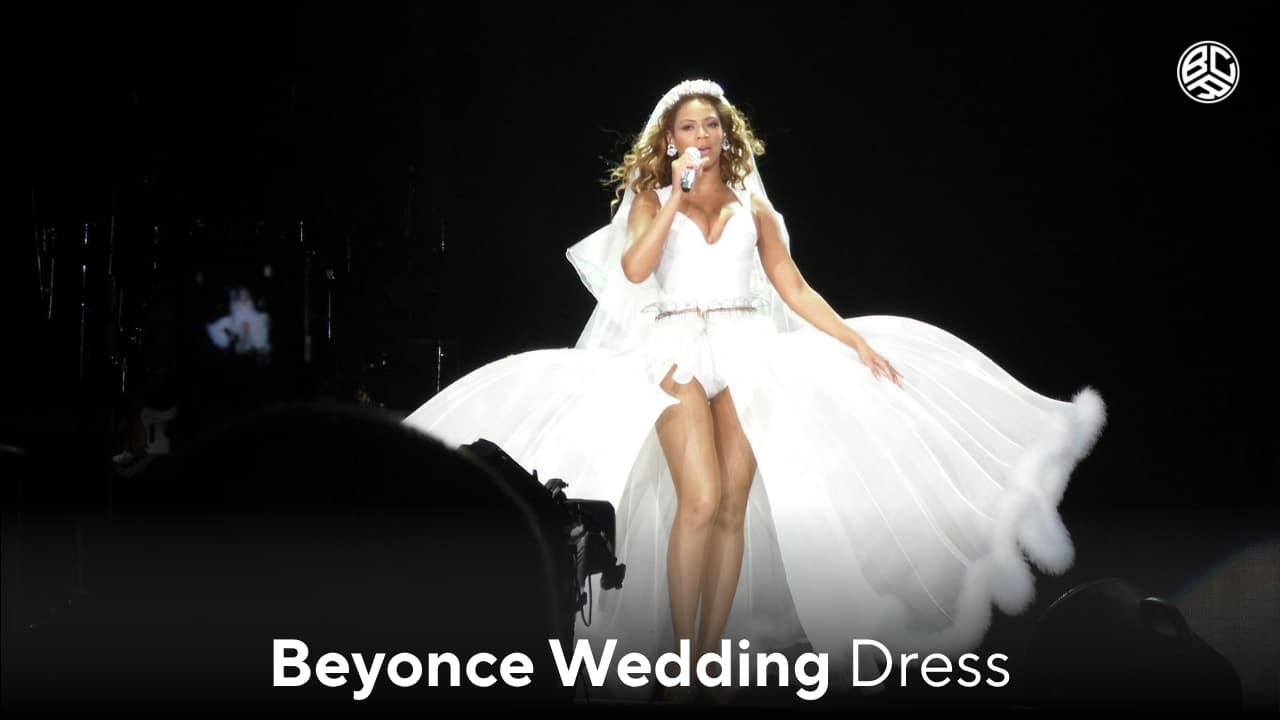 beyonce wedding dress