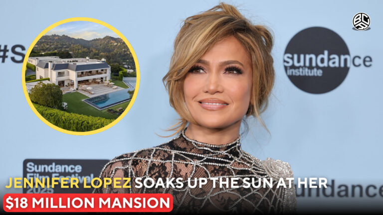 Jennifer Lopez Soaks Up the Sun at Her $18 Million Mansion