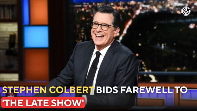 Stephen Colbert Bids Farewell to 'The Late Show'