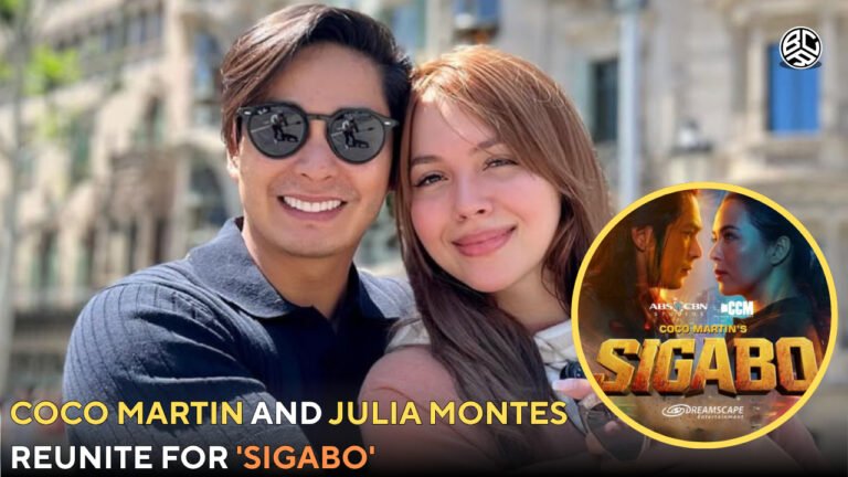 Coco Martin and Julia Montes Reunite for 'Sigabo'