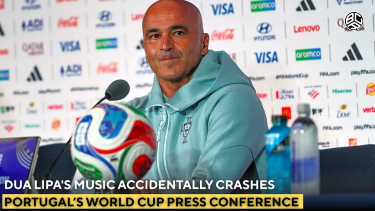 Dua Lipa's Music Accidentally Crashes Portugal’s World Cup Press Conference