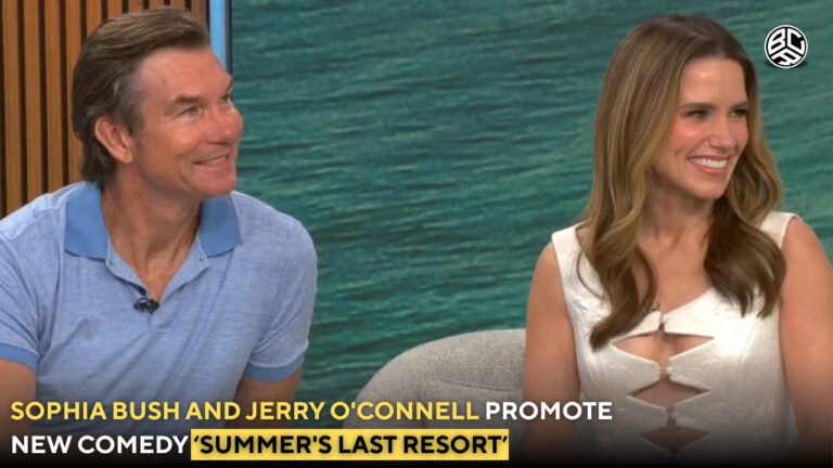 Sophia Bush and Jerry O'Connell Promote New Comedy 'Summer's Last Resort'