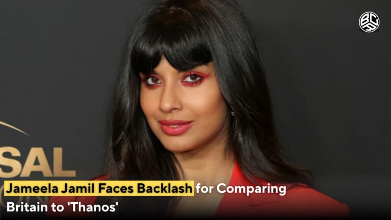 Jameela Jamil Faces Backlash for Comparing Britain to 'Thanos'